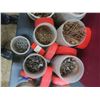 Image 3 : Tote of assorted nails and screws
