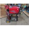 Image 1 : Lincoln 140 mig welder with cart and tank