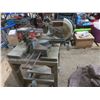 Image 1 : Craftsman sliding mitre saw on homemade stand