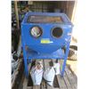 Image 1 : Powerfist sandblasting cabinet with sandblasting material - 35"x22"x55"H