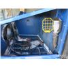 Image 3 : Powerfist sandblasting cabinet with sandblasting material - 35"x22"x55"H