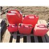 Image 1 : 5 gas cans