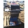 Image 1 : Broil King natural gas barbeque with utensils
