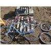 Image 1 : 2 bicycles and 2 bike wheels