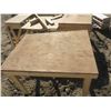 Image 6 : 2 wooden shop table - 102"x42"x35"H and 50"x38"x35"H