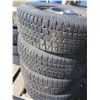 Image 5 : set of four 5 bolt wheels - Nordic Wintertrac P205/75R15