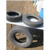 Image 1 : 3 assorted tires - P185/65R15, 6.50-16LT, and 7.50R16LT