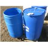 Image 1 : 2x 50 gallon plastic water barrels