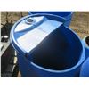 Image 3 : 2x 50 gallon plastic water barrels