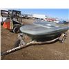 Image 2 : Glascon 14ft fibreglass boat and 1977 boat trailer VIN: SK400658638