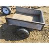 Image 3 : garden utility trailer with hitch - 33.5"x42"