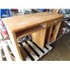 Image 4 : wooden desk 48" L x 30 T x 22" depth