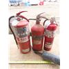 Image 1 : lot of 3 fire extinguishers