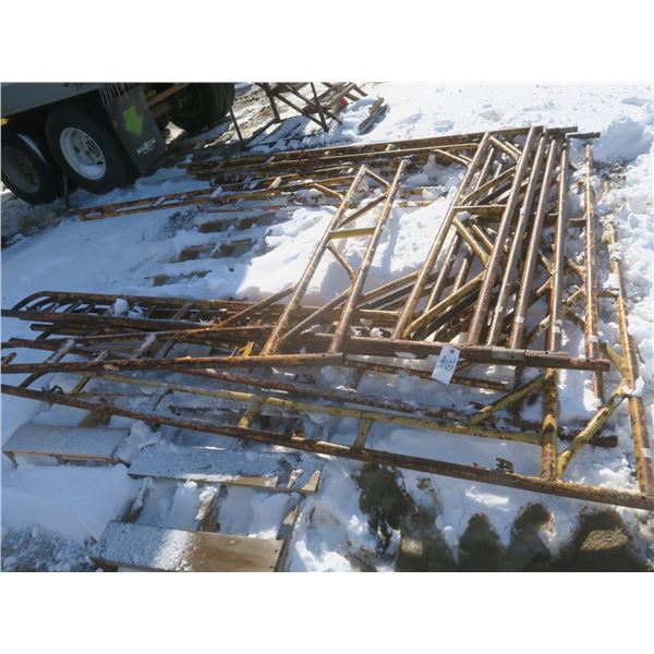 walk under scoffolding - 8 panels, 76"W, 108"H