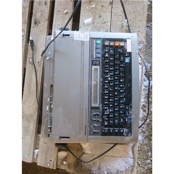 Panasonic electric typewriter