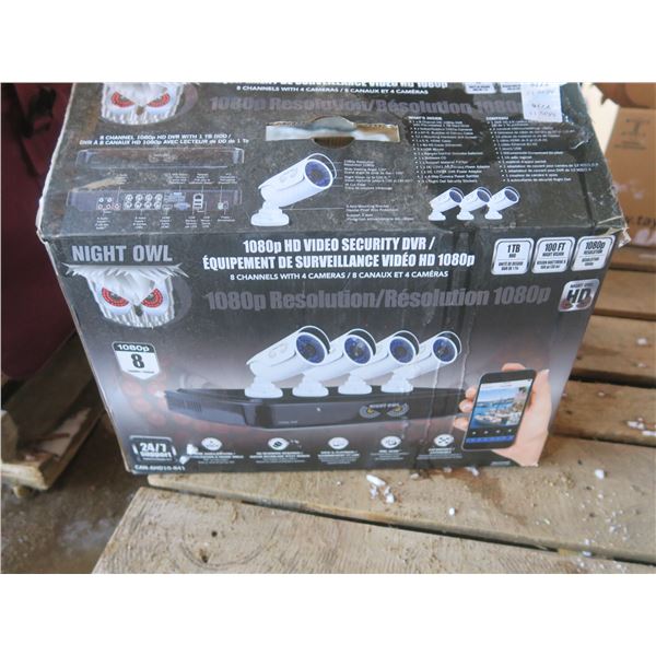 security camera setup