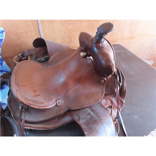 16" saddle  , with stirrups