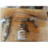Image 1 : air powered grease gun, air chisel and spray gun