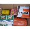 Image 4 : box of assorted oil filters