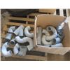 Image 1 : box of 3" and 4" PVC pipe pieces