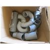 Image 3 : box of 3" and 4" PVC pipe pieces