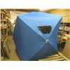 Image 1 : pop up ice fishing shack - used once, 6ft x 6ft