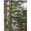 Image 6 : tackle box with large assortment of fish hooks, filet knives, etc.