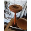 Image 2 : wooden stand , bowl , baseboard heater