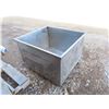 Image 4 : stainless steel kitchen tub on casters - 33.5"x32"x24"H