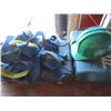 Image 2 : empty tool cases , 5 point harness , helmet , head lamp