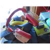 Image 4 : empty tool cases , 5 point harness , helmet , head lamp