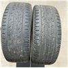 Image 2 : 2 used Continental 235/50 R18 tires. Minimal tread left. Good for spares.
