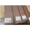 Image 3 : pallet of 486 LP Elements flat top fence pickets - 0.5"x5.3"x72", brown/mojave ridge
