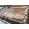 Image 1 : partial pallet of 294 LP Elements flat top fence pickets - 0.5"x5.3"x72", brown/mojave ridge