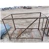 Image 1 : steel frame for table or yard tool storage
