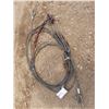 Image 1 : approxiamte 10ft of wire rope cable