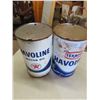 Image 3 : two 1qt tins of texaco havoline oil