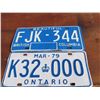 Image 1 : 79 ontario , beautiful british columbia plate