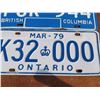 Image 2 : 79 ontario , beautiful british columbia plate
