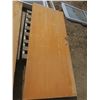 Image 3 : 2 wooden doors - with lock:81.75"x33.75"x1.75", and 77.25"x30"x1.5"
