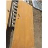 Image 6 : 2 wooden doors - with lock:81.75"x33.75"x1.75", and 77.25"x30"x1.5"