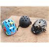 Image 1 : 3 bicycle helmets