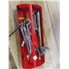 Image 5 : tool tray with 7pc and 8 piece wrech sets
