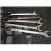 Image 1 : 5 heavy duty flat wrenches (1-5/16" to 2”)