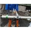 Image 1 : Nice Rigid 10” table saw on castors/solid cast iron table/with wrenches & mitre quage /safe