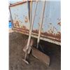 Image 2 : two shovels and a hoe