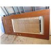 Image 1 : 36x79"wooden door w/window hole cut