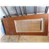 Image 2 : 36x79"wooden door w/window hole cut