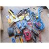 Image 6 : large assorted lot of lights , multimeter , knives , bits , ect