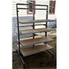 Image 2 : Double sided retail shelf on wheels